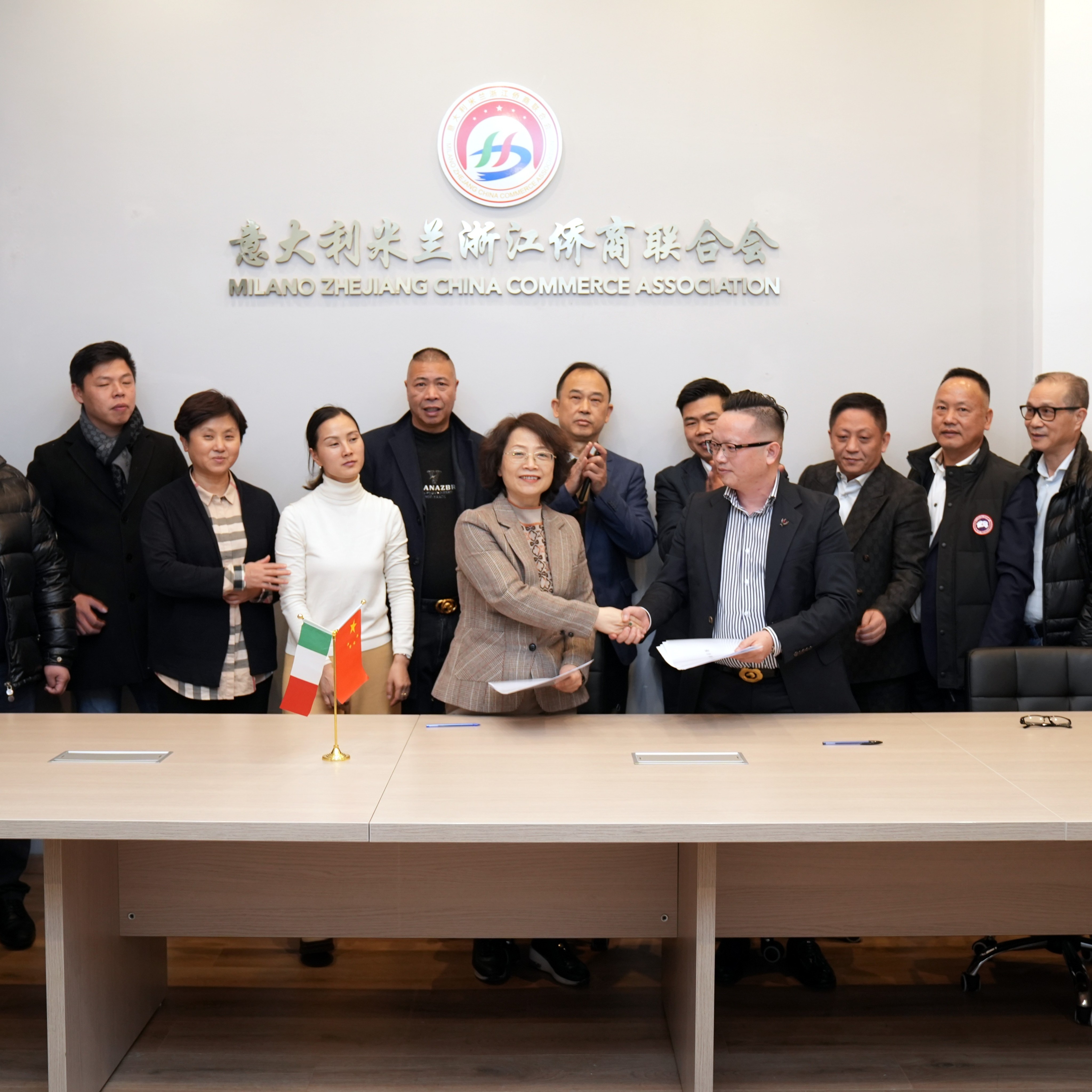  贵州省商务厅代表团访问米兰浙江侨商联合会，共谋经贸合作新篇章 