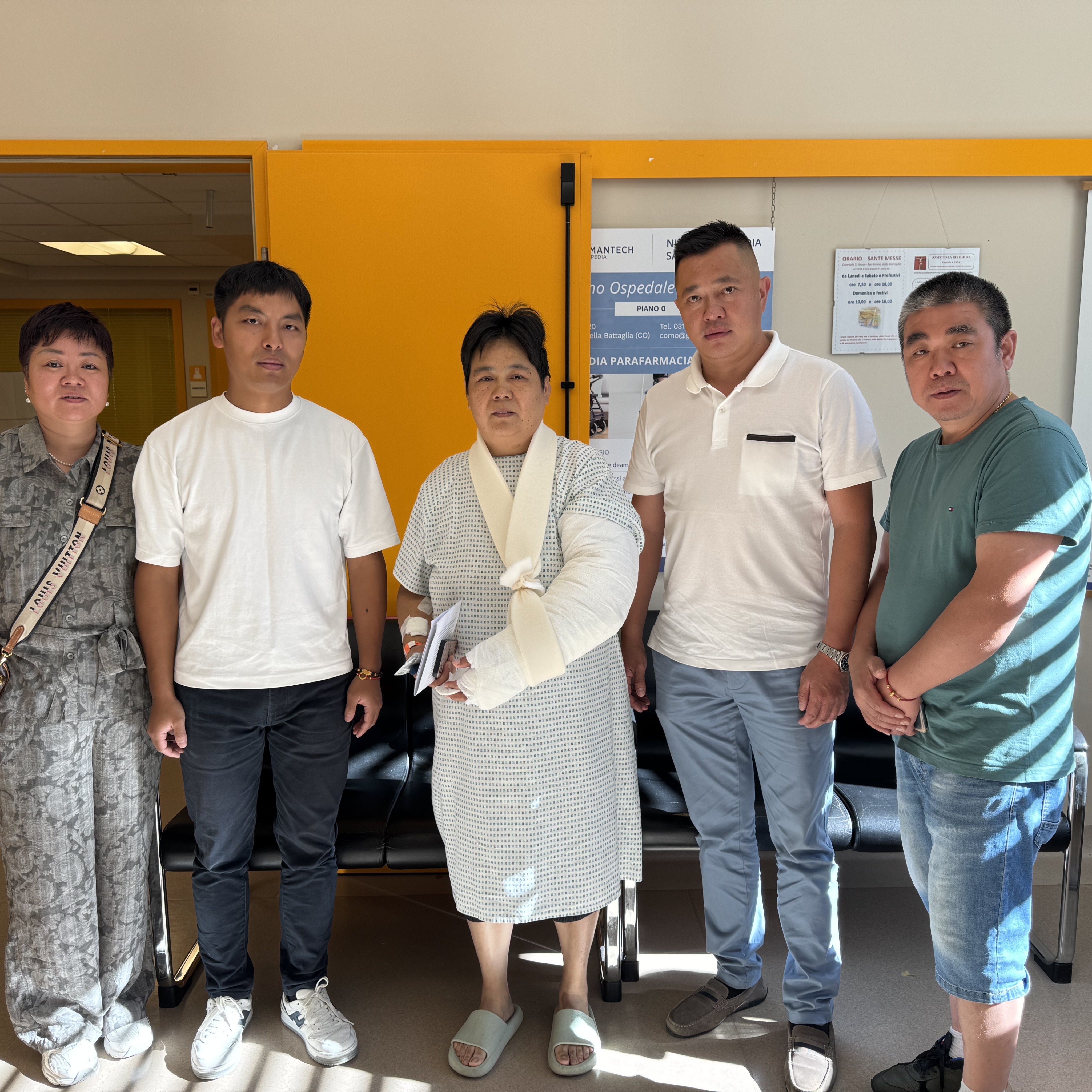  女侨胞因造影剂注射失误酿医疗事故——意大利青田总商会立即暖心出手相助 