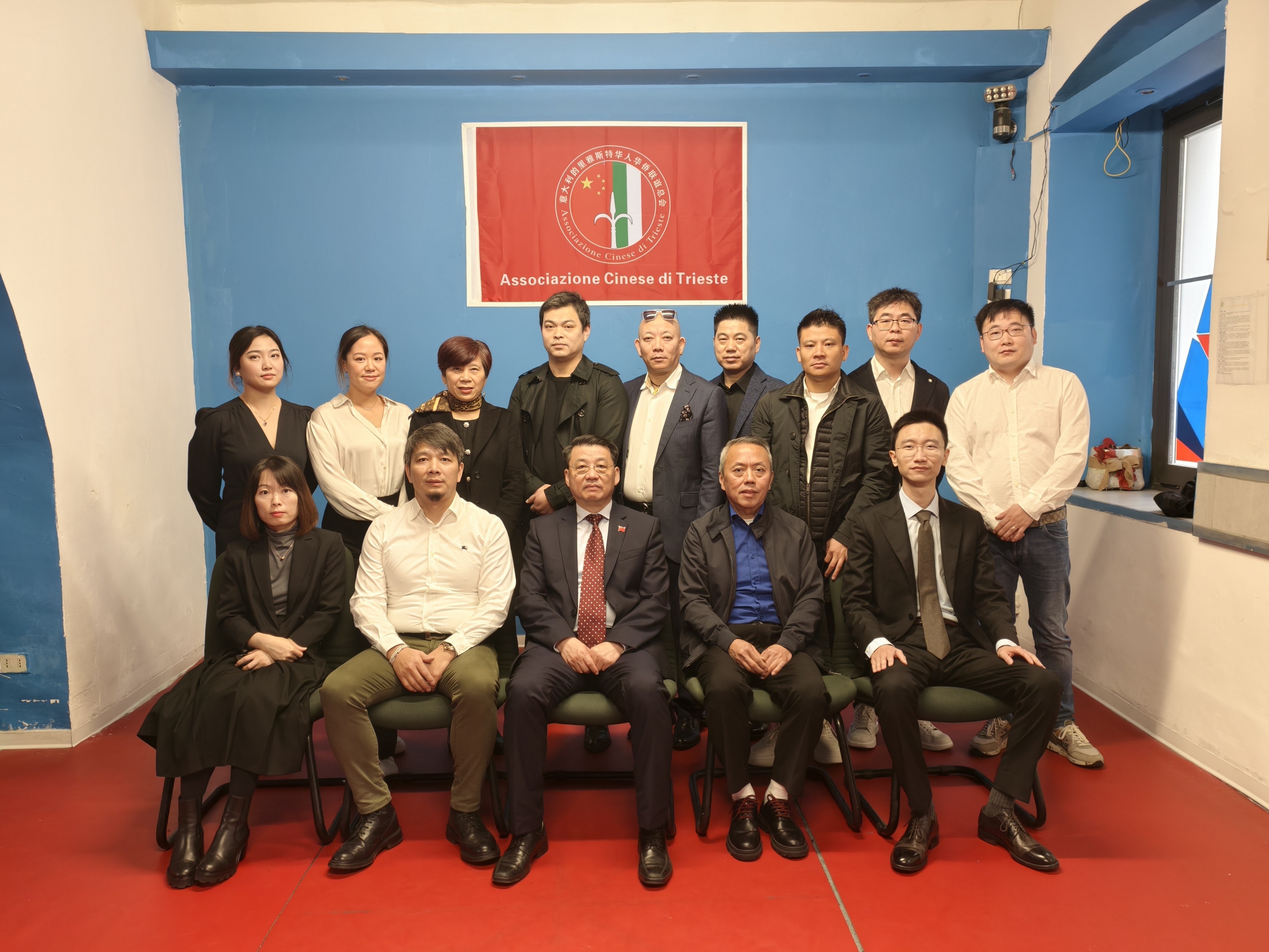  中国驻米兰刘侃总领事深入意大利（Trieste）的里雅斯特市了解侨情慰问侨胞并指导工作 